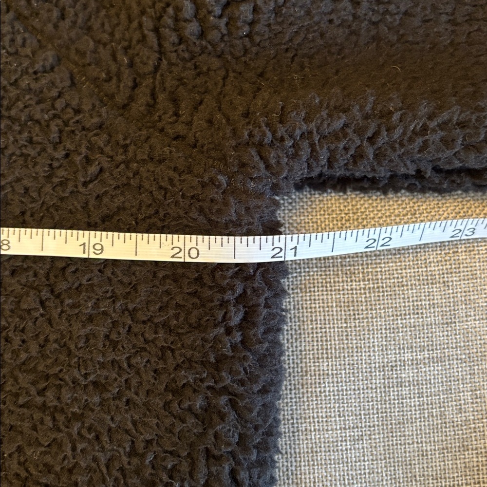 ROOTS Black Sherpa Hoodie, Sz Small. - Picture 10 of 11